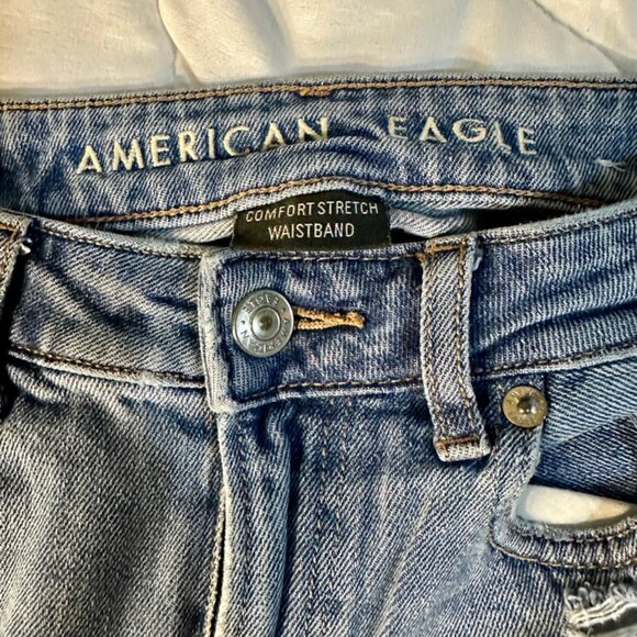 American Eagle Jeans Size 0 Inseam 27 inches Comfort Stretch - Picture 10 of 11